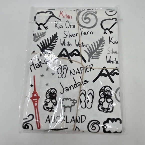 NWT NEW ZEALAND COTTON KITCHEN TOWEL SET OF 2 NATIVE FLOWERS DISH TOWELS DECOR - Picture 12 of 12